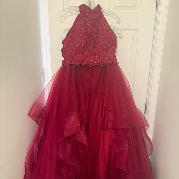 Red Prom Dress size 8 - Picture 1 of 5